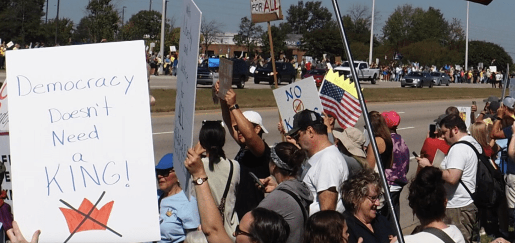 No Kings Protest